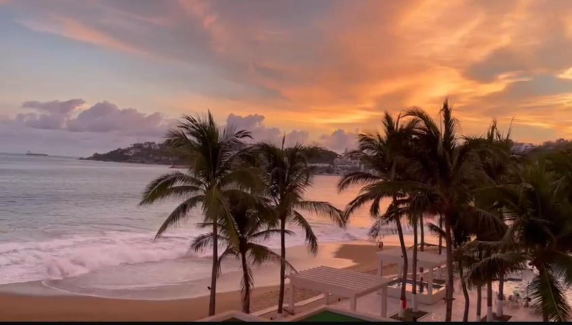Espectacular Apto A Pie De Playa Con Vista Al Mar Manzanillo Exterior foto